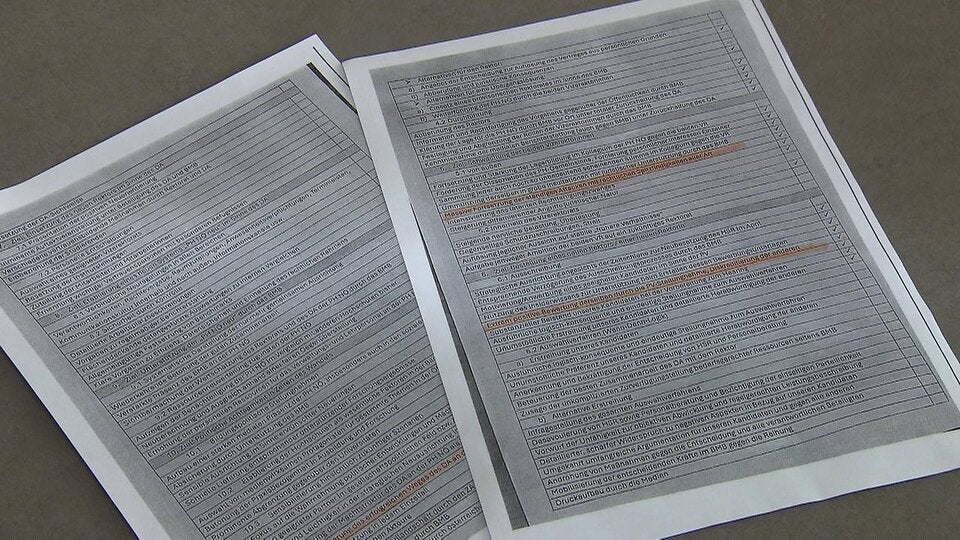 In gegenständlichem Schreiben sind zahlreiche Maßnahmen aufgelistet, um den Rektor der Pädagogischen Hochschule Baden abzusetzen.