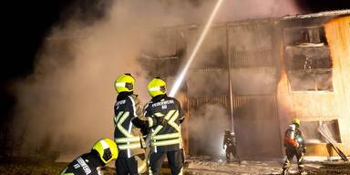 Gro&szlig;einsatz in Au-Rehmen (Bezirk Bregenz).