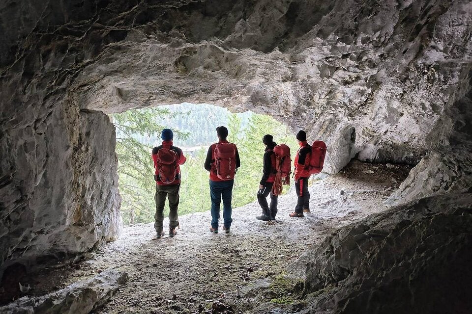 Frau in Höhle gefunden Kleinzell