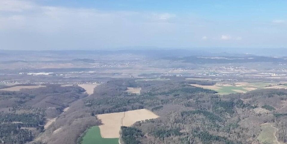 In diesem Waldgebiet am Seelackenberg sollen die acht Windräder errichtet werden. 