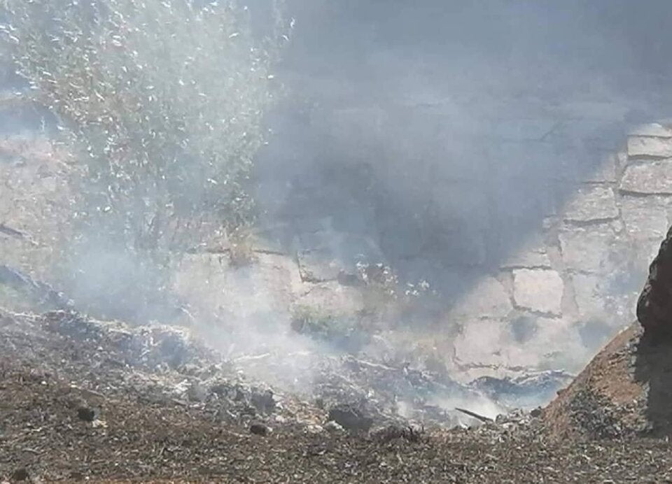 Rauchsäule sorgte für Aufregung: Flurbrand in Wien-Liesing