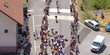 Tour dde France Sturz