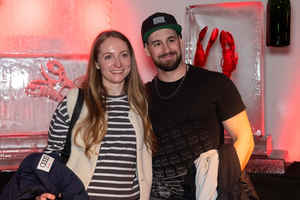 Daniel Hemetsberger mit Frau Isabella 