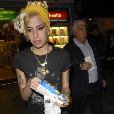 Amy Winehouse ist erblondet