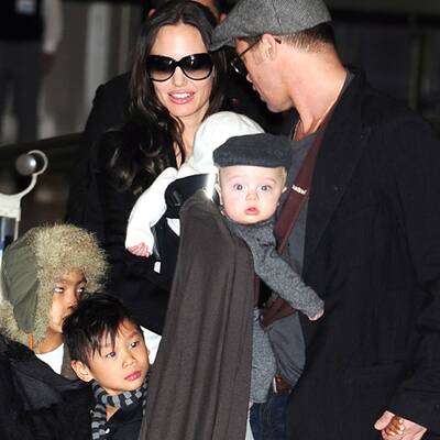 Brangelina: Die ersten Fotos der Zwillinge