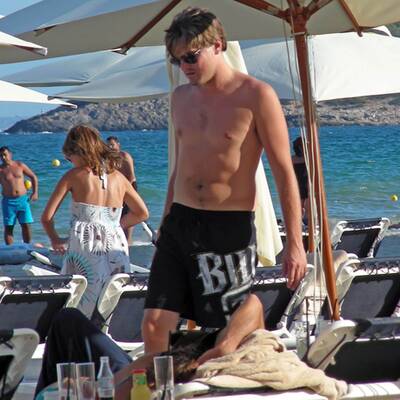 Leo DiCaprio badet auf Ibiza
