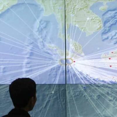 Schweres Beben in Sumatra