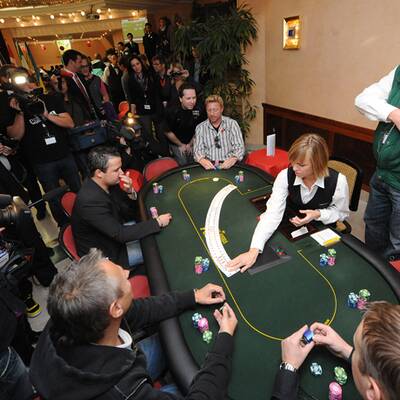 Boris Becker bei Poker-EM in Baden