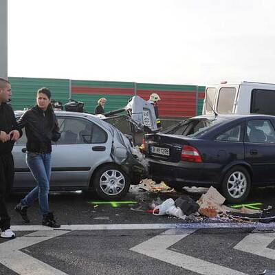 Massenkarambolage auf der A1