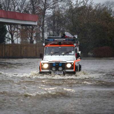 Überschwemmungen in Großbritannien