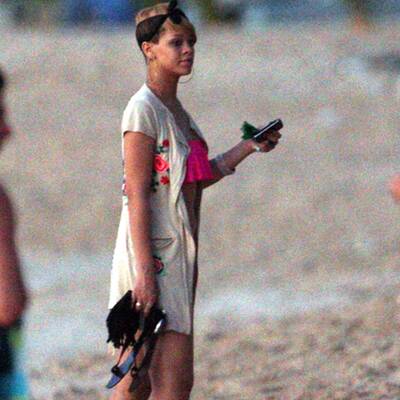 Rihanna: Urlaub zu Hause