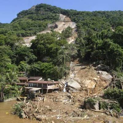 Unwetterkatastrophe in Brasilien