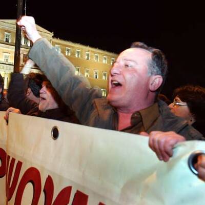 Griechen proben Aufstand