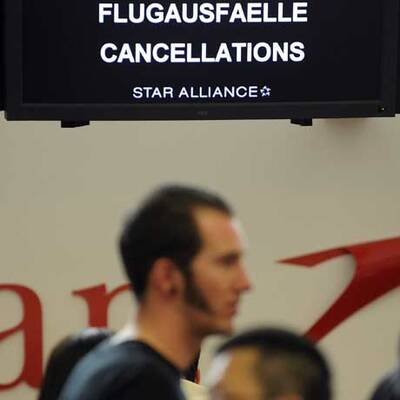 Wien-Schwechat lahm gelegt