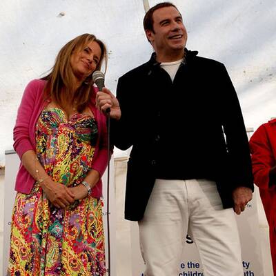 Strahlende Kelly Preston zeigt ihren Babybauch