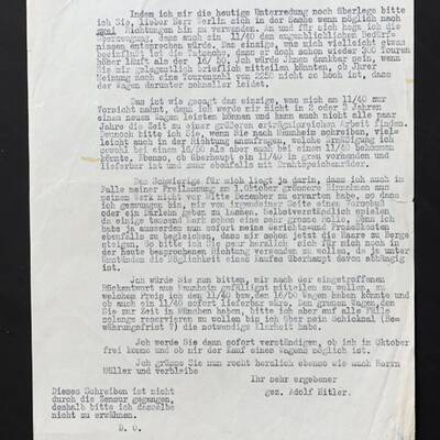 Hitler Dokumente aufgetaucht