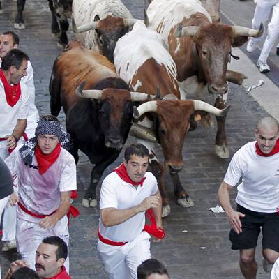 Sanfermines in Pamplona