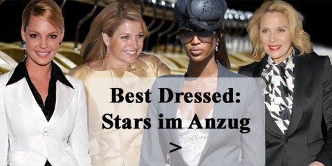 2 Best Dressed Stars im Anzug