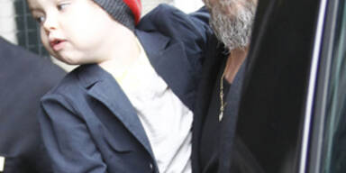 Brangelina: Sie dreht Film, er hütet Kids