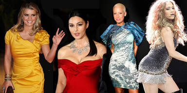 2 Jessica Simpson, Amber Rose, Jennifer Lopez, Monica Bellucci