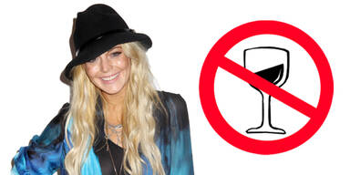 2 Lindsay Lohan - Alkoholverbot