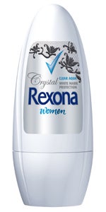 2 Rexona Women Crystal Clear Aqua Roll-On