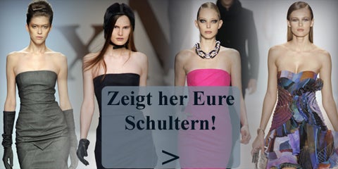 2 Slide Schulterfeie Mode zum Nachshoppen