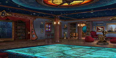 Erstes Schiff mit Wildwasserbahn