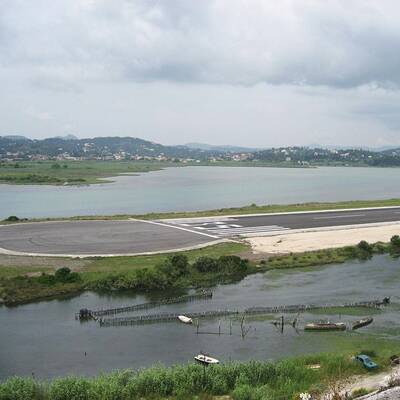 Funchal Airport auf Madeira / Portugal