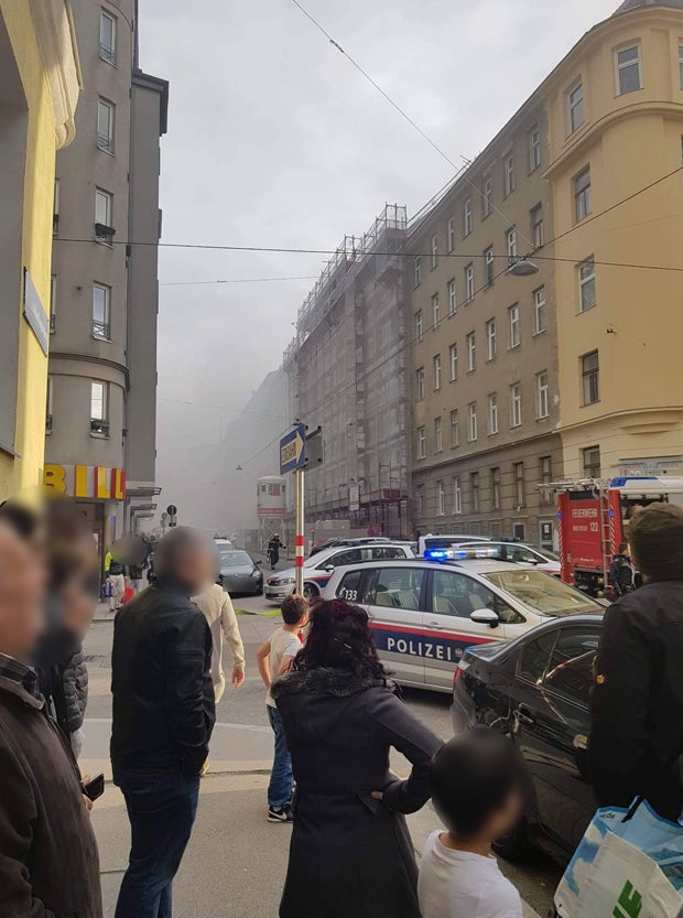 Zimmerbrand mit starker Rauchentwicklung in der Erlachgasse