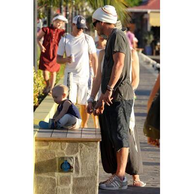 Gwen Stefani und Familie genießen St. Barth