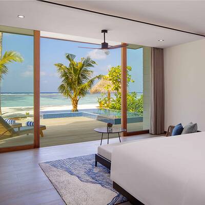 Presidential Water Villa Bad