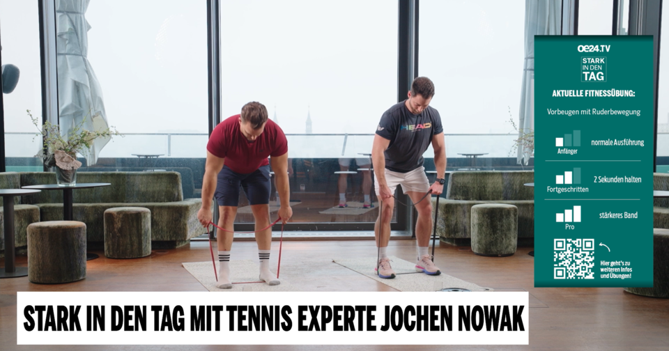 Tennisspieler Jochen Nowak zu Gast bei 