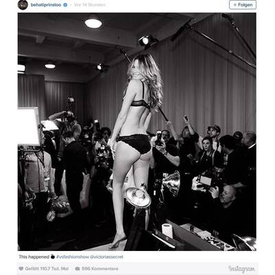 Die 24 schönsten Instagram-Snaps der Victoria's Secret Show 