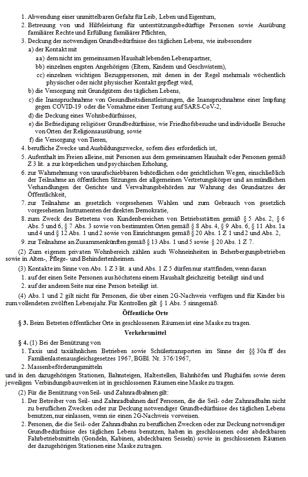 Lockdown für Ungeimpfte schon ab Montag