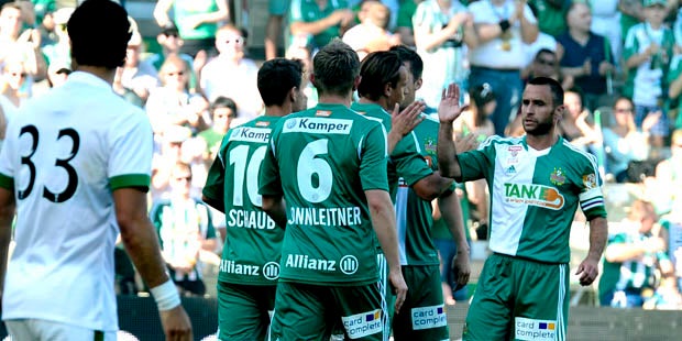 1:1 bei Rapid-Abschied von St. Hanappi