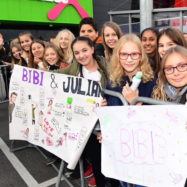Fan-Ansturm auf YouTube- Star »Bibi«