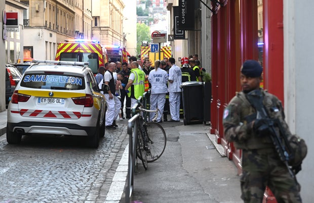 Explosion in Lyon