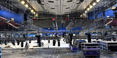 ESC-Wahnsinn in Wien: So gigantisch wird die Stadthalle-B&uuml;hne