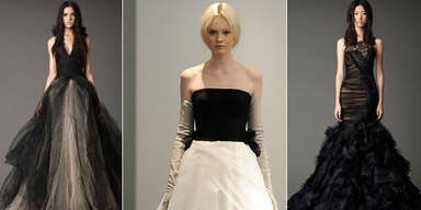 Trend: Hochzeitskleider in Schwarz