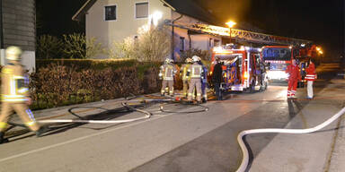 Familie entkam knapp dem Flammentod