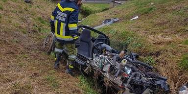 Sportwagen bei Horror-Unfall vollkommen zerfetzt