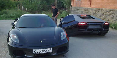 Lamborghini Reventon erstmals gesichtet - in Tschetschenien!