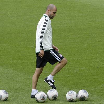 Guardiolas 1. Bayern-Training