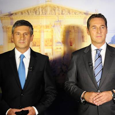 Michael Spindelegger vs. Heinz-Christian Strache