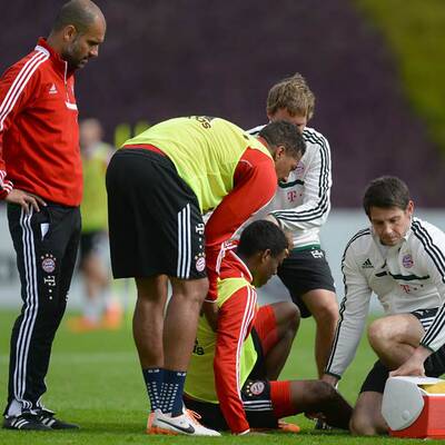 Alaba verletzte sich im Training