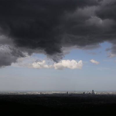 Gewitterwolken ziehen auf