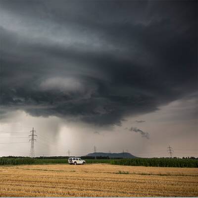 Hagel aus Superzelle