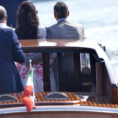 George Clooney & Amal: Die ersten Fotos nach der Hochzeit
