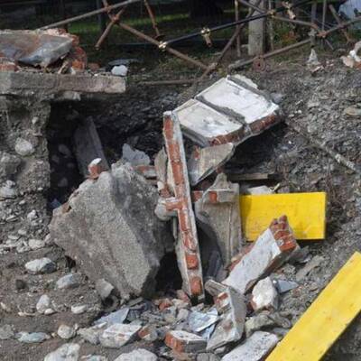 So sieht es im Ort Bolzaneto aus